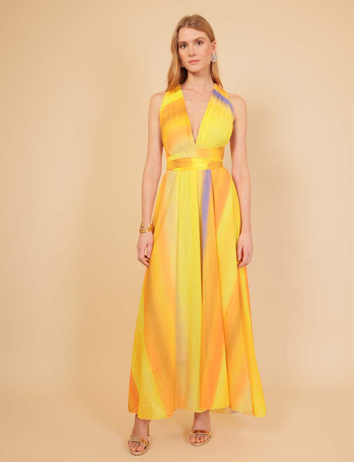 Robe jaune Diara