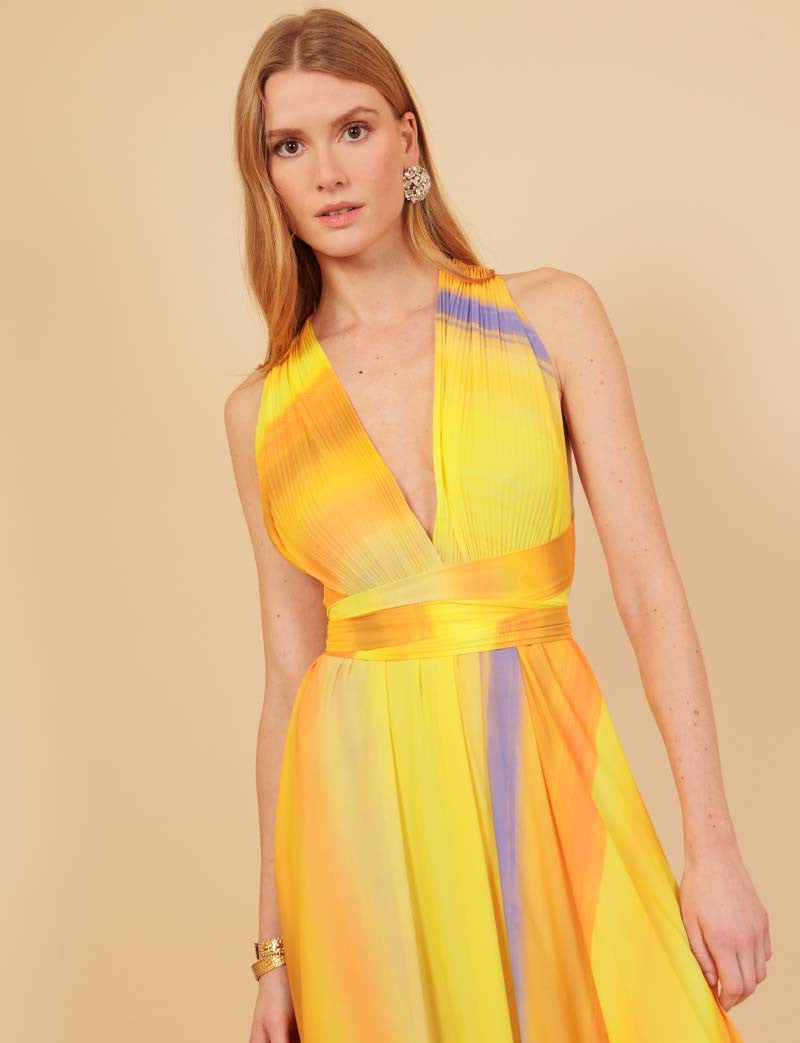 Robe jaune Diara