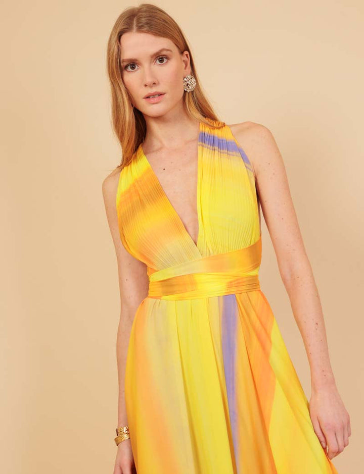 Robe jaune Diara