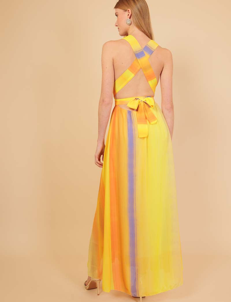Robe jaune Diara