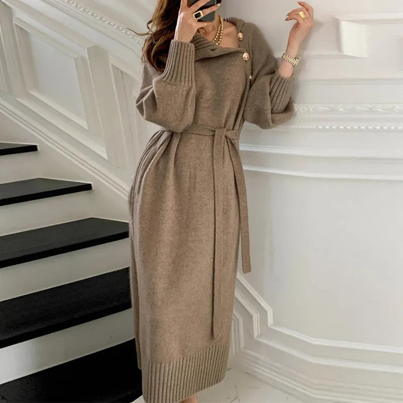 Evelia - Robe Wrap Confortable