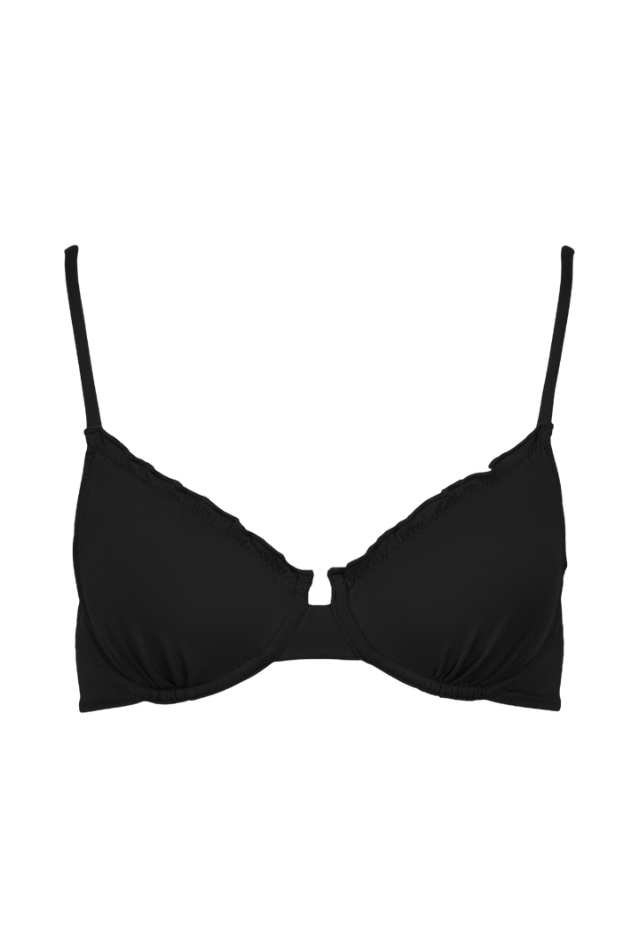 Haut de maillot armaturé Marcia - Noir