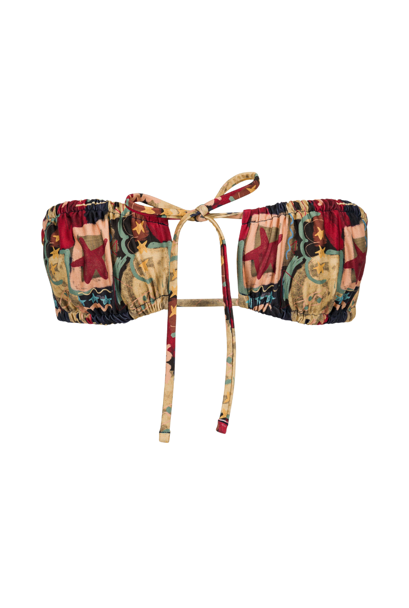 Haut de maillot bandeau Mado - Imprimé Graffiti