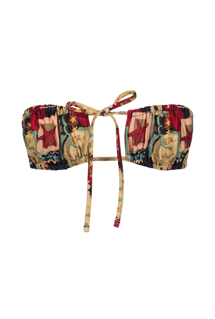 Haut de maillot bandeau Mado - Imprimé Graffiti
