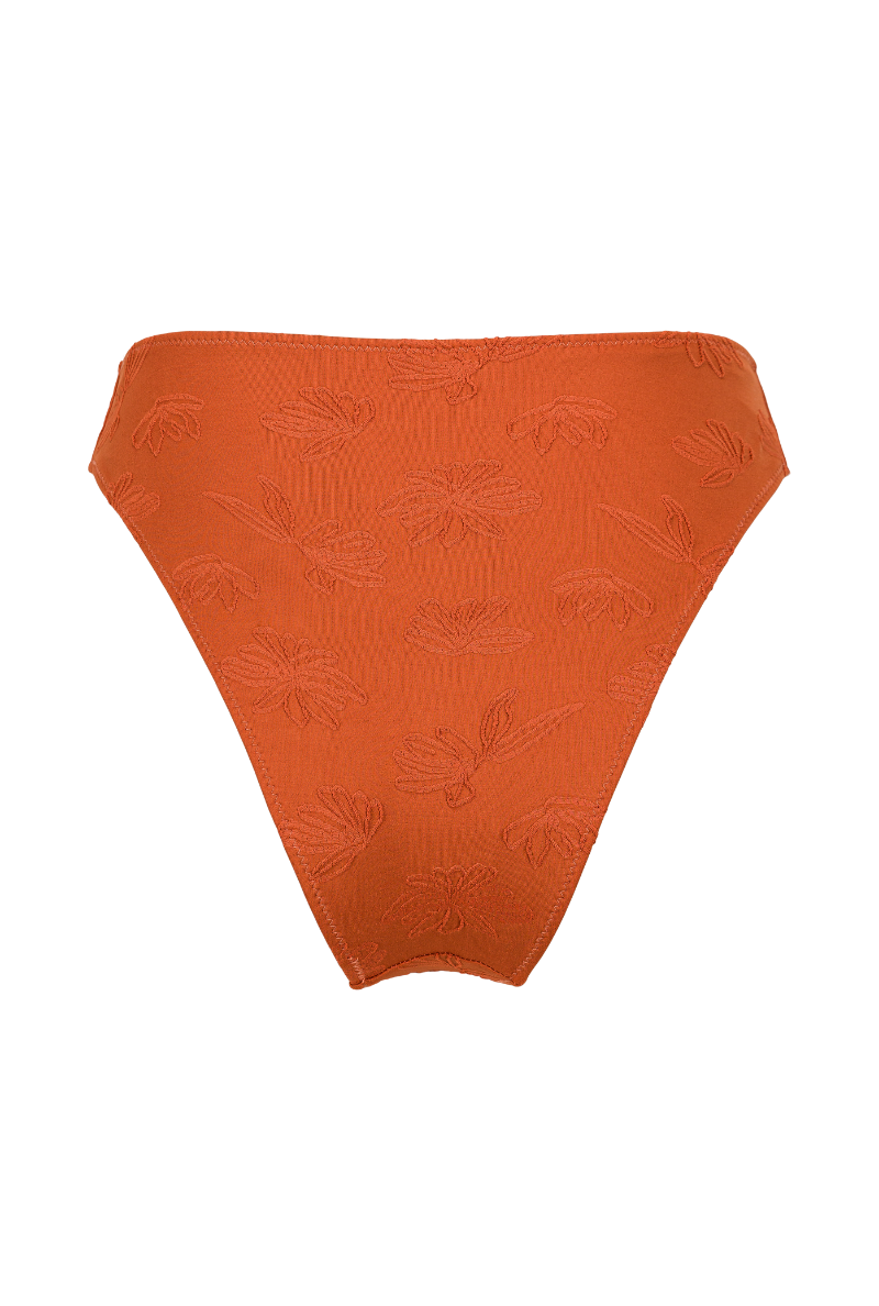 Bas de maillot culotte Grace - Terracotta