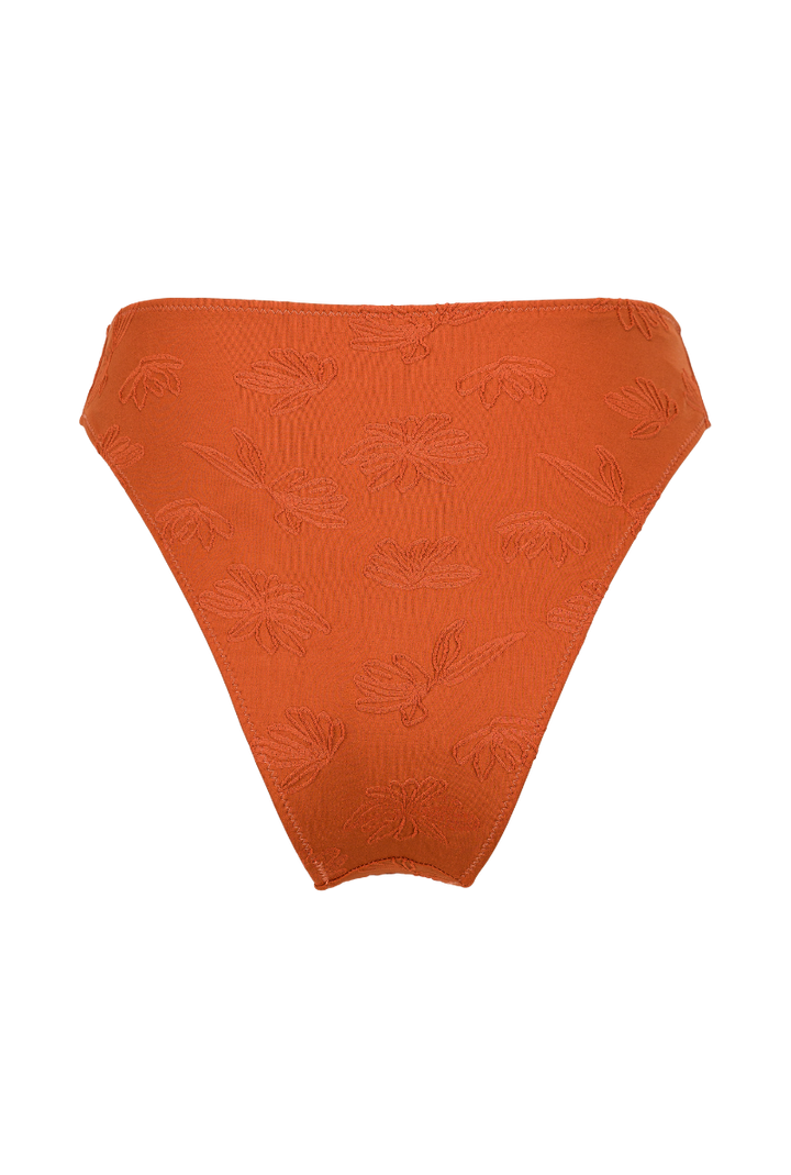 Bas de maillot culotte Grace - Terracotta