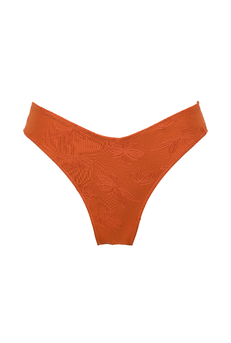 Bas de maillot culotte Grace - Terracotta