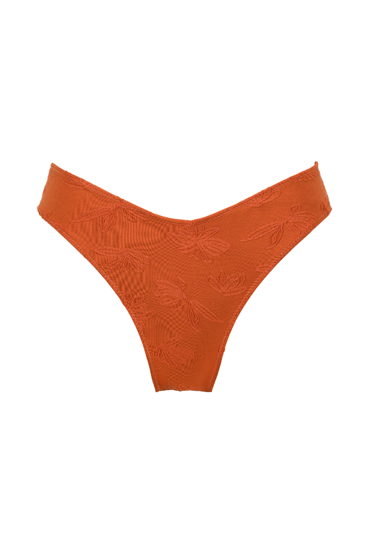 Bas de maillot culotte Grace - Terracotta