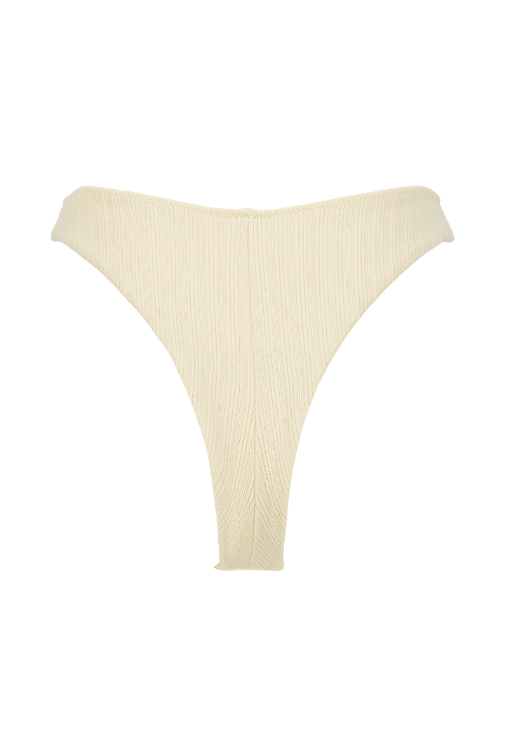 Bas de maillot tanga Agathe - Jaune