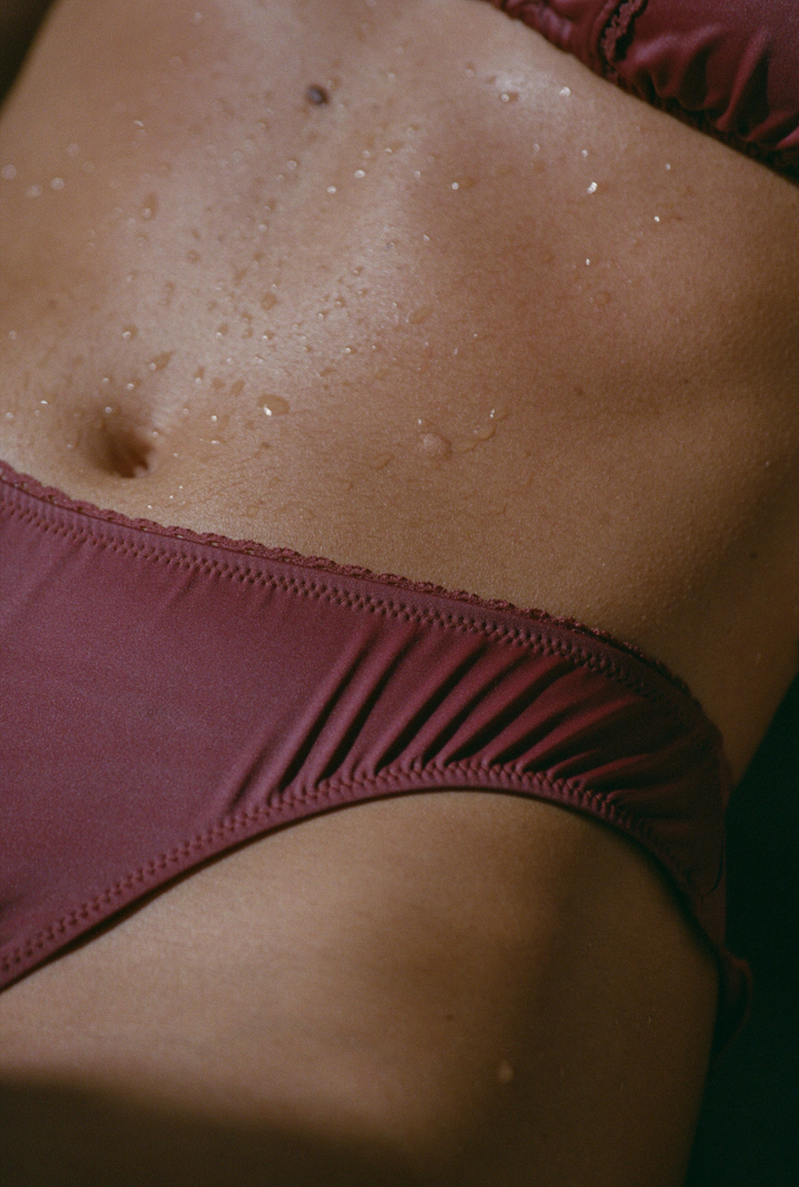 Bas de maillot tanga Margauxbtn x Nénés - Terracotta