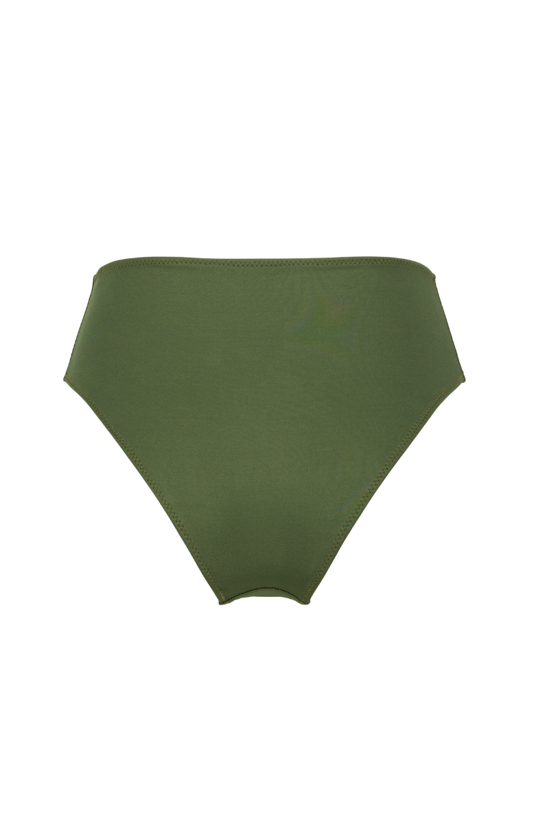 Culotte taille haute Aimée - Kaki