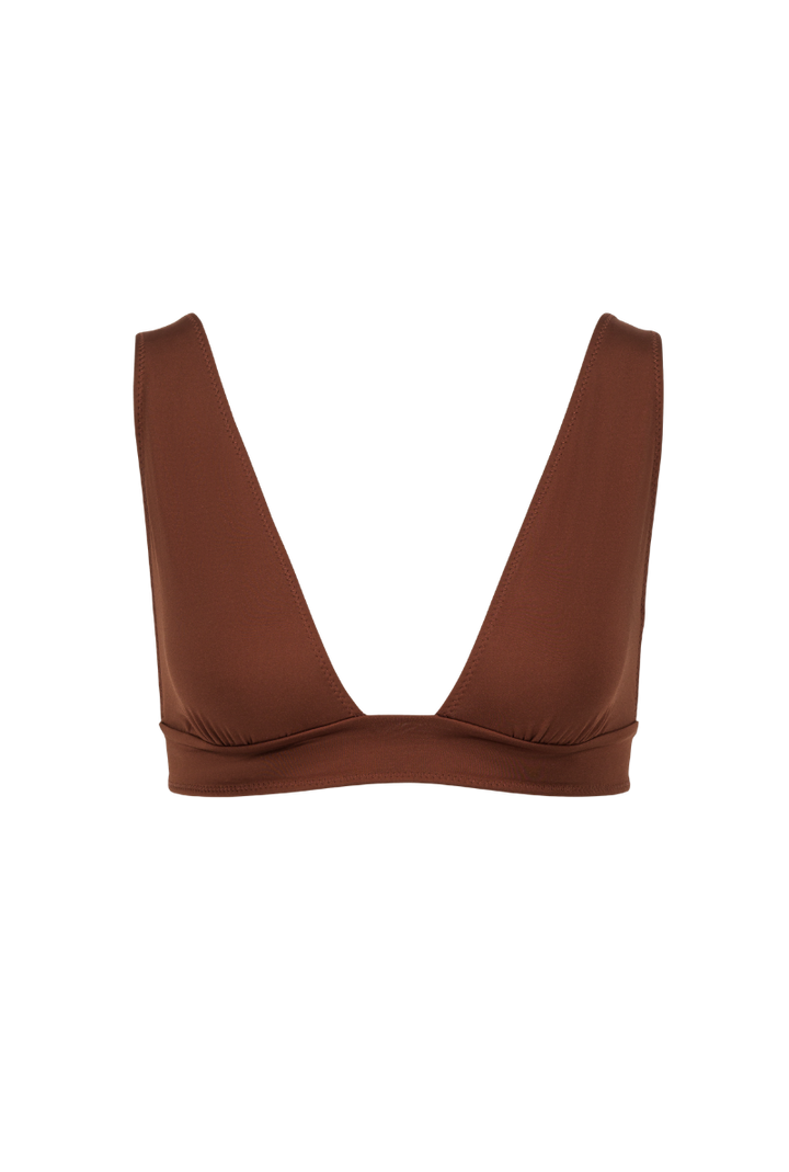 Top foulard Josie - Marron