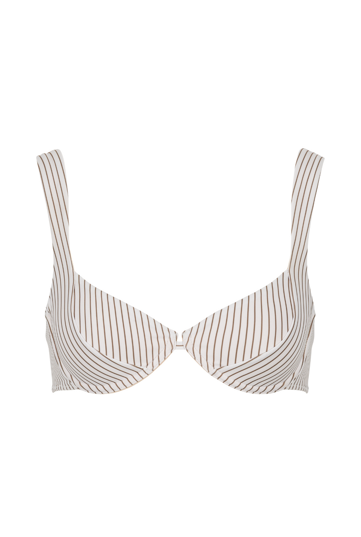 Top Cambray - Imprimé Rayures