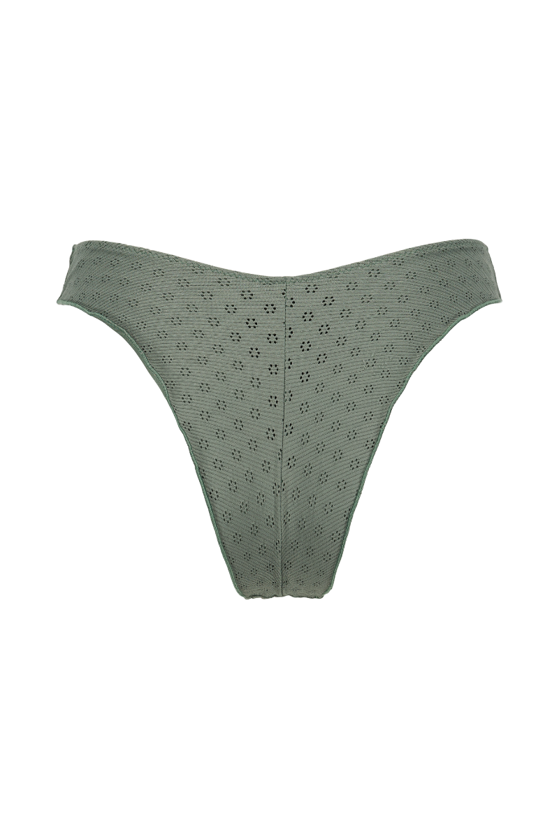 Bas de maillot culotte Cocoa - Vert kaki