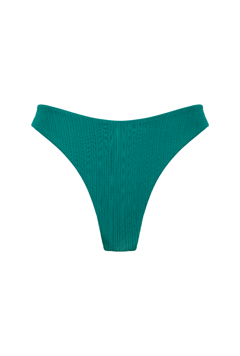 Bas de maillot tanga Agathe - Vert