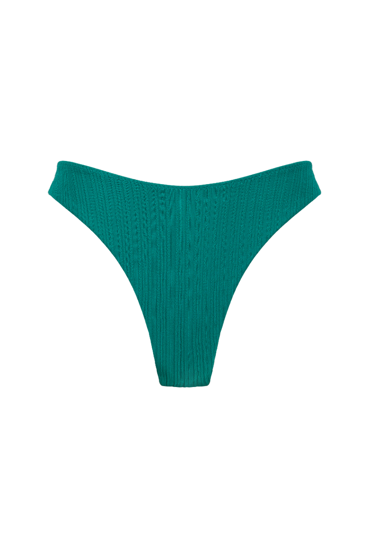Bas de maillot tanga Agathe - Vert
