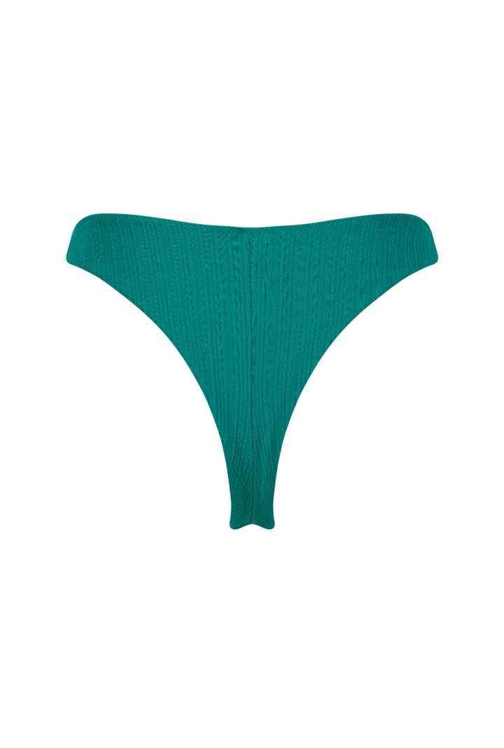 Bas de maillot tanga Agathe - Vert