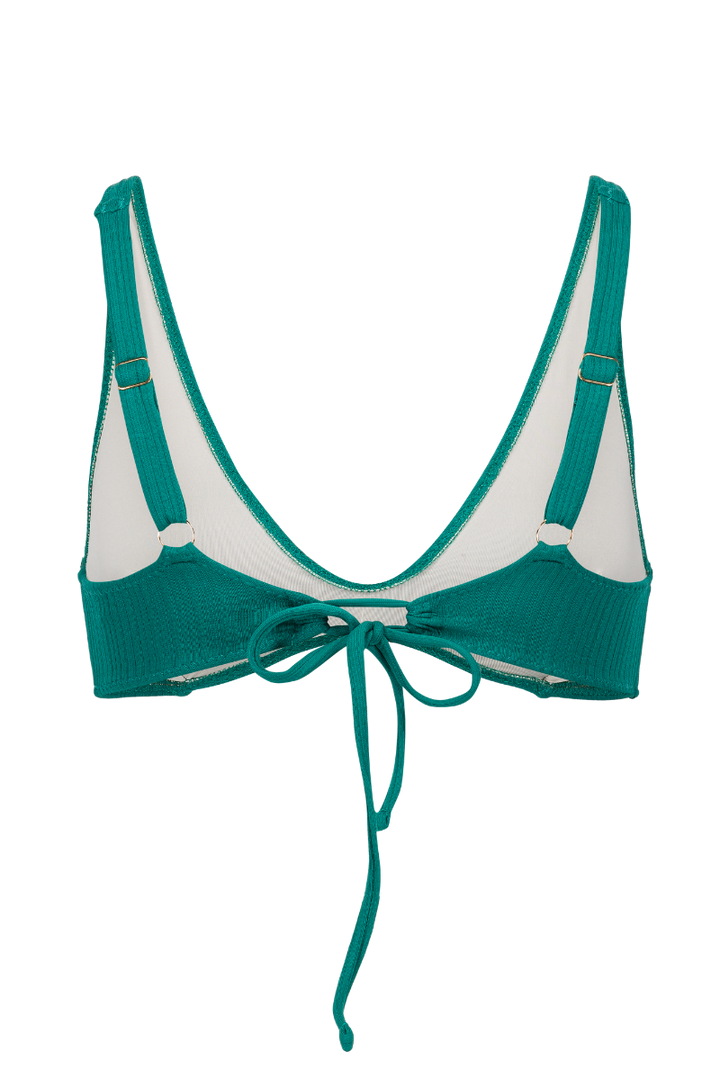 Haut de maillot foulard Iroise - Vert